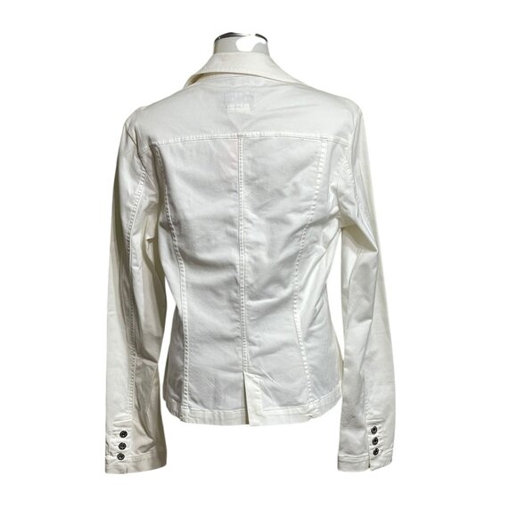 Dolce & Gabbana Womens White Cotton Blazer Jacket Size 32/36 IT Made In Italy - Picture 14 of 14